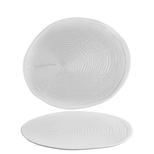 Порцеланова чиния 24см WILLOW WHITE-(F3970-9.5WY) - Horecano