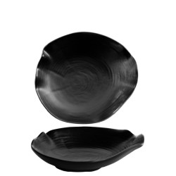 Порцеланова чиния дълбока 17см WILLOW BLACK-(F3971-6.5FB) - Horecano