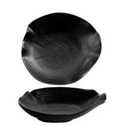 Порцеланова чиния дълбока 22см WILLOW BLACK-(F3971-8.5FB) - Horecano