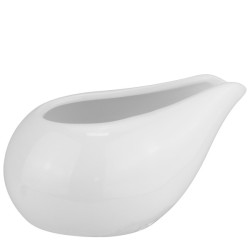 Порцеланова сосиера 100мл METEOR WHITE-(F4096) - Horecano