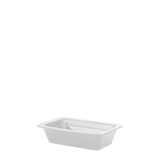 Порцеланов гастронорм GN 1/4 265х162мм h60мм 1,1л бял BUFFET-(F2307WT) - Horecano