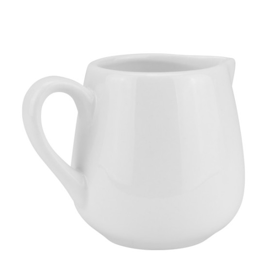 Порцеланова каничка за мляко голяма с дръжка 160мл VISION WHITE-(F0759-200CC) - Horecano