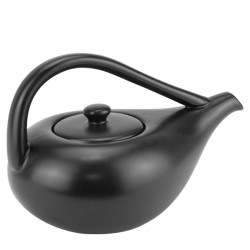 Порцеланов чайник 650мл MATT VISION BLACK-(F3542FB) - Horecano