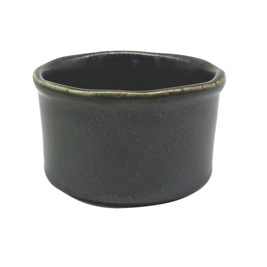 Порцеланов рамекин кръгъл 9см 150мл ANTIQUE-BLACK-(ZA0204-3.5-B) - Horecano
