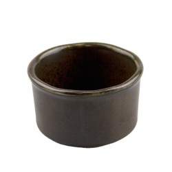 Порцеланов рамекин кръгъл 9см 150мл ANTIQUE-BLACK-(ZA0204-3.5-B) - Horecano