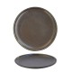 Порцеланова чиния кръгла 26см ANTIQUE-BLACK-(ZA0001-10.25-B) - Horecano