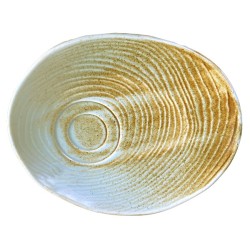 Порцеланова чинийка 21,5x17,5xh2см за чаша 100мл/200мл RIVER-(ZA0109-8.5) - Horecano
