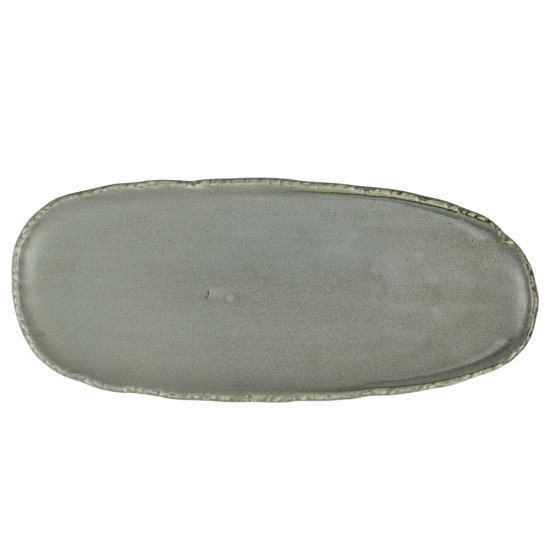 Порцеланова овална чиния 35x15xh2см FUJI ASH-(ZA0309-13FA) - Horecano