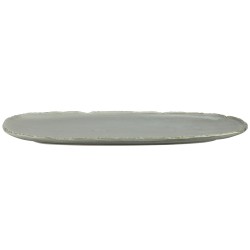 Порцеланова овална чиния 35x15xh2см FUJI ASH-(ZA0309-13FA) - Horecano