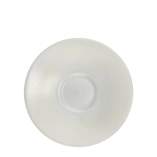 Порцеланова чинийка за чаша 110мл ф13см WHITE MOSS-(ZA0295-5) - Horecano