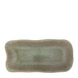 Порцеланово плато за презентация 38x18xh3см ALANI-GREEN-(HC-56805) - Horecano