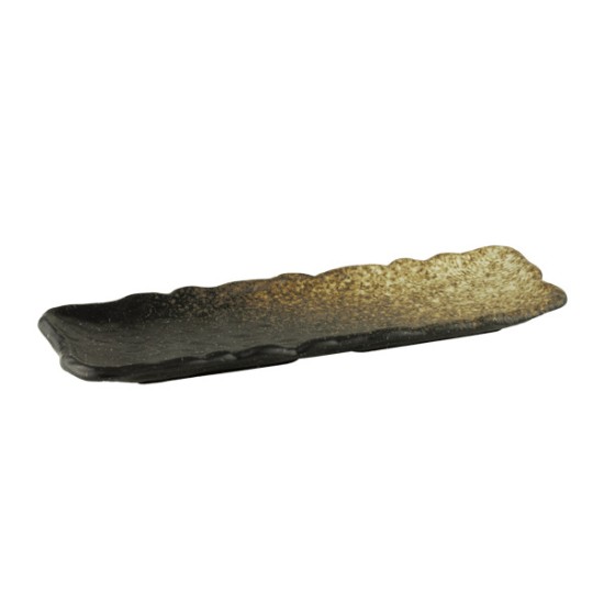 Керамично плато 31,5x11,2xh2,7см EMBER-(HC-56819) - Horecano