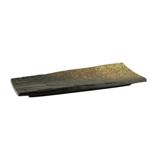 Керамично плато 36,5x15,5xh3см EMBER-(HC-56823) - Horecano