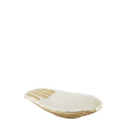Порцеланова купа асиметрична 20,5x12,5xh4,3см FUJI-(HC-56836) - Horecano