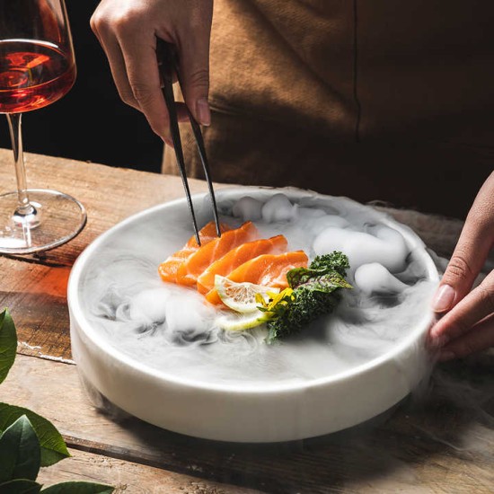 Порцеланово плато за Seafood ф31xh3,5см METEOR-(HC-56856) - Horecano
