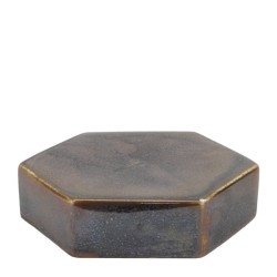 Порцеланова платформа за презентация шестоъгълна 17x15xh4см NYX-(HC-56861) - Horecano