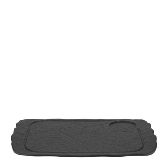 Порцеланово плато за презентация 35x24см WILLOW BLACK-(HC-56872) - Horecano