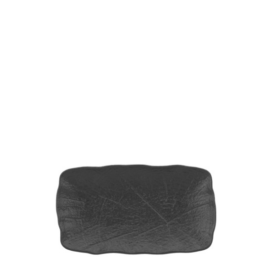 Порцеланово плато правоъгълно 15x8см WILLOW BLACK-(HC-56877) - Horecano