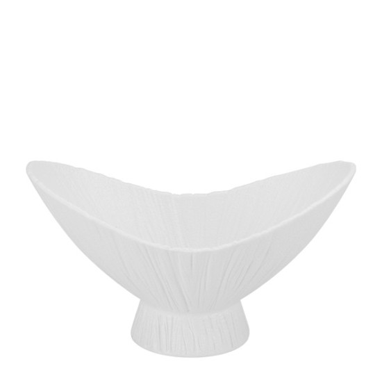 Порцеланова купа на стойка асиметрична 19,5x11x10,8см REN-(HC-56934) - Horecano