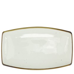 Порцеланово плато правоъгълно 36x20,5xh2,2см ARIZONA GLISS-(HC-56976) - Horecano