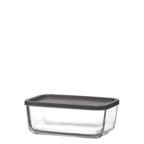 Стъклена кутия със сив капак 1,17л CUB 238-PK222 - Lav