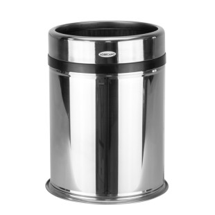 Кош за отпадъци с ринг 16л хром Ø25xh38.5см (4514.0000S.430.16) - Horecano 