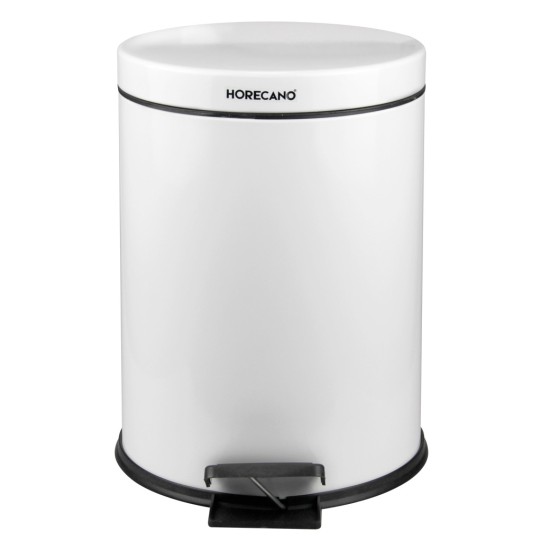 Кош с педал 30л ф31xh45см бял (4501.2435S.101.30W) - Horecano