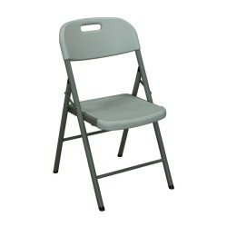 Кетъринг стол сгъваем 46x52xh86см сив (HC-66311) - Horecano