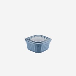 Пластмасова кутия за съхранение 12,5x12,5xh7см 600мл различни цветове Microline-(30901) - Dunya