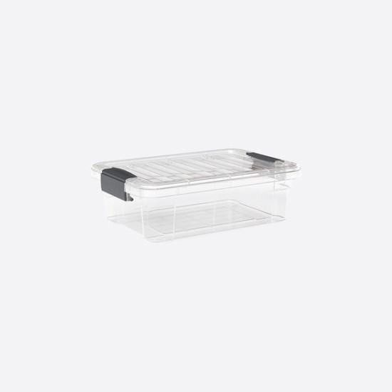 Пластмасова кутия за съхранение 2,2л 24.8x17xh8см (33102-102) - Dunya