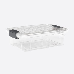 Пластмасва кутия за съхранение 21,5л 52.5x35.5xh15см  (33106-102) - Dunya