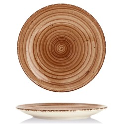Порцеланова чиния ф23см BROWN (NBNEO23DU50KH)ГП - Gural Porselen