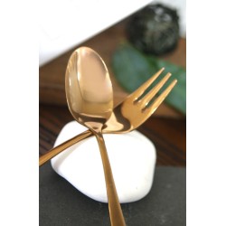 Вилица основна 3мм GOLD PINK - (JCG 26343) - Horecano