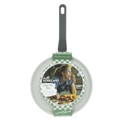 Алуминиев тиган за палачинки с незалепващо покритие ф26x1,7см CERAMIC GRAY HOME-(DFP-SC06-26) - Horecano