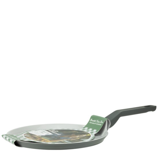 Алуминиев тиган за палачинки с незалепващо покритие ф26x1,7см CERAMIC GRAY HOME-(DFP-SC06-26) - Horecano