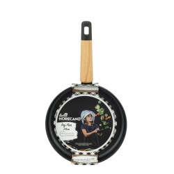 Алуминиев тиган с незалепващо покритие ф24x4,8см BLACK AND WOOD HOME-(DFF-SC16-24) - Horecano
