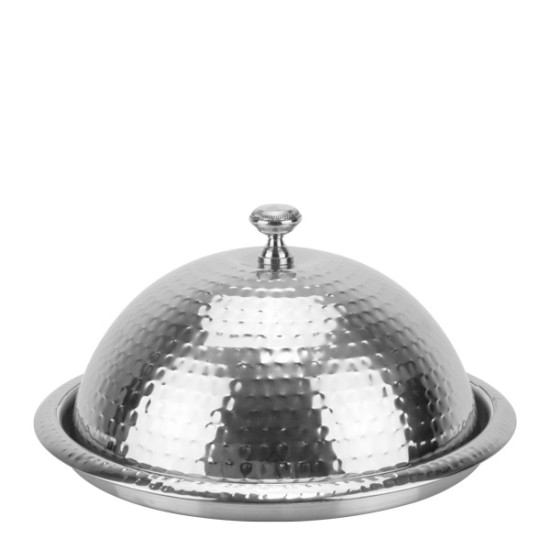 Иноксово плато с капак и релеф ф35см HORECANO-WICKED-(SG-82610(C))