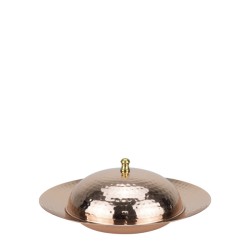 Метална чиния за презентация с капак ф19,5см CHARM-(НС-84253)(SG-842100(A) - Horecano
