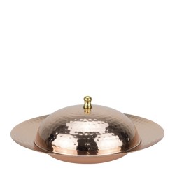 Метална чиния за презентация с капак ф27см CHARM-(НС-84254)(SG-842100(B)) - Horecano