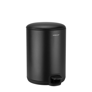Кош с педал 5л ф21,1xh31,8см черен HOME-(86426-ZB-002PC-BLACK) - Horecano