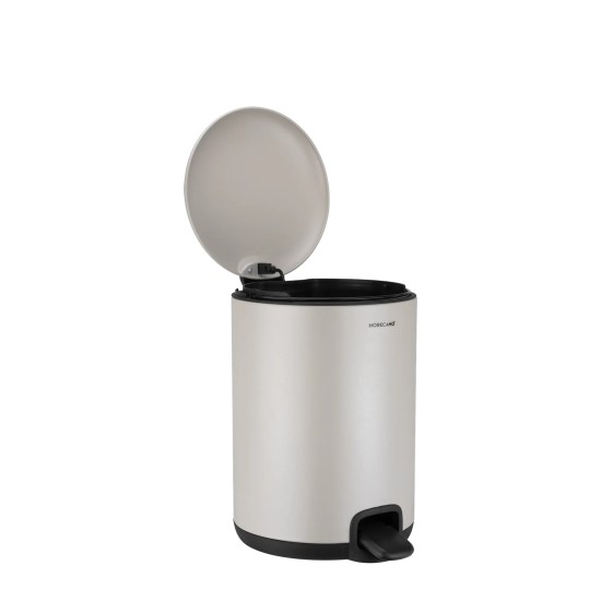 Кош с педал 5л ф21,1xh31,8см бежов HOME-(86426-ZB-002PC-BEIGE) - Horecano