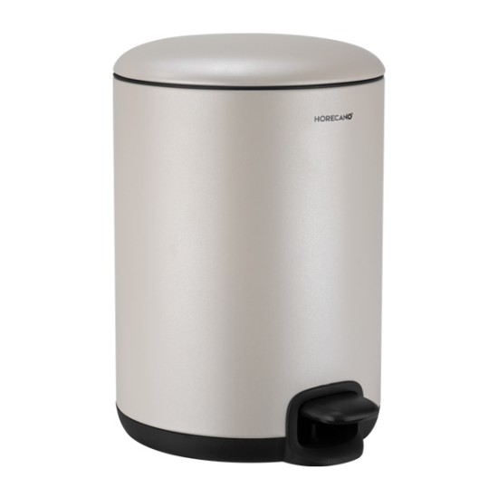 Кош с педал 12л ф24,2xh44,1см бежов HOME-(86427-ZB-002PC-BEIGE) - Horecano