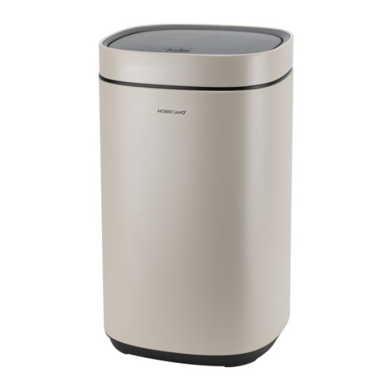 Кош с TOUCH механизъм 30л 30x30xh62,5см бежов HOME-(102372-HF002C-BEIGE) - Horecano