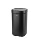 Кош с TOUCH механизъм 12л 25,2x25xh42,4см черен HOME-(104512-008-BLACK) - Horecano
