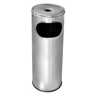 Иноксов пепелник 20,5x20,5x58cм., 12л. G-(11251-001) - Horecano