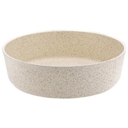 Алуминиева кръгла дълбока тава кремава 30х9см HR-GRANITE(EDMDGR0630001) - Hascevher