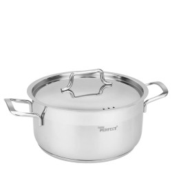 Иноксова тенджера 20x10см HR- ANETT GASTRO - (3TTCLK0320029/16) - Hascevher