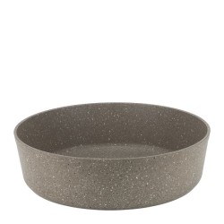 Алуминиева кръгла дълбока тава с незалепващо покритие 30х9см кафява HR-GRANITE-(EDMDGR0630001) - Hascevher