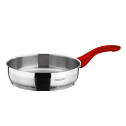 Иноксов тиган с червена дръжка 28xh8см HR-SURME-(3TVDGR0028010) - Hascevher