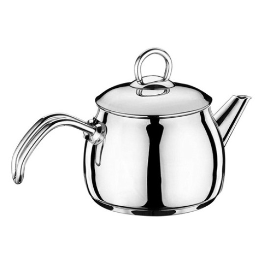 Иноксов чайник с метална дръжка ф14.5xh14см 2л Family HR-HOME PERFECT-(4CYD026) - Hascevher